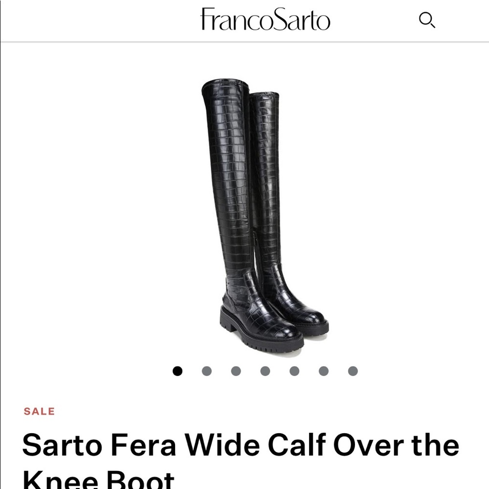 Sarto FERA Wide calf over the knee boots